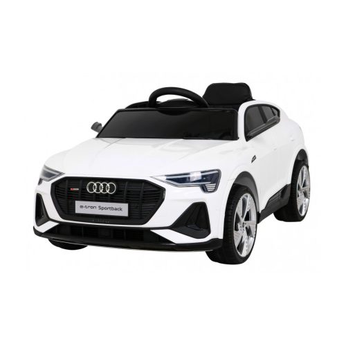 AUDI E-tron Sportback, 4x4, 100W, 12V/7Ah Elektrokleinwagen - Weiß