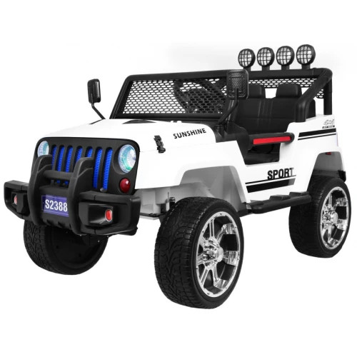 Raptor Drifter Elektro-Geländefahrzeug, 4x4, 180W, 12V/10ah - Weiß