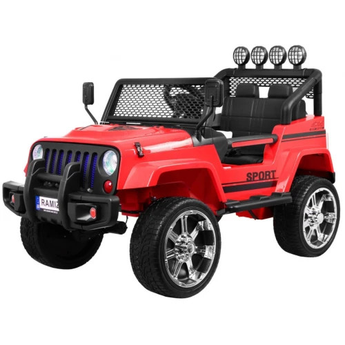 Raptor Drifter Elektro-Geländefahrzeug, 4x4, 180W, 12V/10ah - Rot