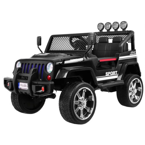 Raptor Drifter Elektro-Geländefahrzeug, 4x4, 180W, 12V/10ah - Schwarz