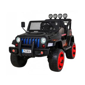   Raptor Drifter Elektro-Geländewagen, 4x4, 180W, 12V/10ah - Schwarz gemustert