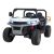 Pick-Up Speed Elektro-Kipptraktor, 2 Passagiere, 4x4, 180W, 12V/10Ah - Weiß