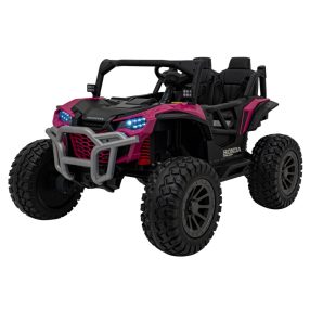   Off-Road Geoland Power SUV 2 Personen, 400w, 24V/7ah Elektrokleinwagen - rot