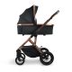 iBebe PRO multifunktionaler Kinderwagen - Black