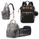 Bora Baby Wickeltasche, Rucksack - schwarz