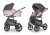 Riko Basic Pastell 3in1 Multifunktionskinderwagen + Tasche - Rosa
