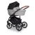 Riko Basic Plus 3in1 Multifunktionskinderwagen + Tasche - Grau