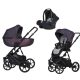 Riko Nesa 3in1 multifunktionaler Kinderwagen + Tasche - Lila