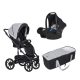 Riko Nuno Pro 3in1 Multifunktionskinderwagen + Tasche - Grau