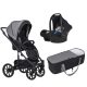 Riko Nuno Pro 3in1 Multifunktionskinderwagen + Tasche - Titanium