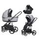 Riko Senso 3in1 Multifunktionskinderwagen + Tasche - Grau