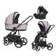 Riko Senso 3in1 Multifunktions-Kinderwagen + Tasche - Rosa