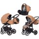 Riko Sigma 3in1 Multifunktionskinderwagen + Tasche - Karamell