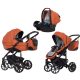 Riko Sigma 3in1 multifunktionaler Kinderwagen + Tasche - Braun