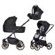 Riko Side 3in1 Multifunktionskinderwagen + Tragetasche - Cooper
