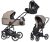 Riko Trex 3in1 Multifunktions-Kinderwagen + Tasche - Beige