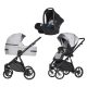 Riko Ultima Ultra Light 3in1 Multifunktionskinderwagen + Tasche - Grau