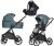 Riko Ultima Ultra Light 3in1 Multifunktionskinderwagen + Tasche - Lagoon