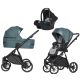 Riko Ultima Ultra Light 3in1 Multifunktionskinderwagen + Tasche - Lagoon
