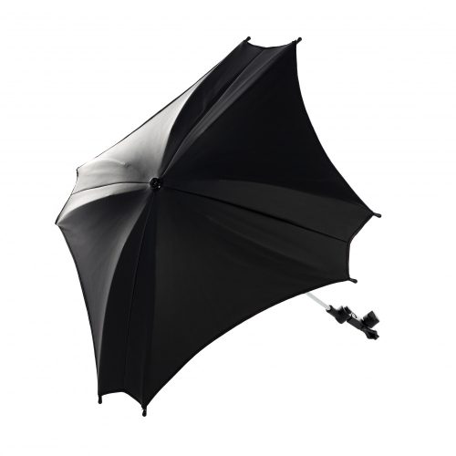 Junama Space ECO-Leder 2in1 Regen- und Sonnenschirm - Schwarz