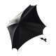 Junama Space ECO-Leder 2in1 Regen- und Sonnenschirm - Schwarz