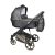 Sojan SIBEX EXTRA Kinderwagen 3in1 - Schwarz (schwarz-gold rahmen)