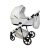 Sojan SIBEX EXTRA Kinderwagen 3in1 - Weiß ( weißrahmen)
