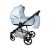 Sojan SIBEX EXTRA Kinderwagen 3in1 - Hellblau (schwarzrahmen)