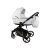 Sojan SIBEX EXTRA Kinderwagen 3in1 - Weiß ( schwarz-gold rahmen)