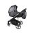 Sojan SIBEX EXTRA Kinderwagen 3in1 - Schwarz ( chrom-schwarzrahmen)