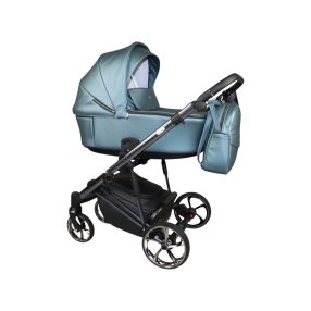 Sojan SIBEX EXTRA Kinderwagen 3in1 - Stahlblau (chromrahmen)