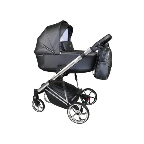 Sojan SIBEX EXTRA Kinderwagen 3in1 - Schwarz (silberner Rahmen)