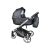 Sojan SIBEX EXTRA Kinderwagen 3in1 - Schwarz (silberner Rahmen)