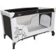 Fillikid Reisebett - Standard - Grau/Schwarz Giraffe