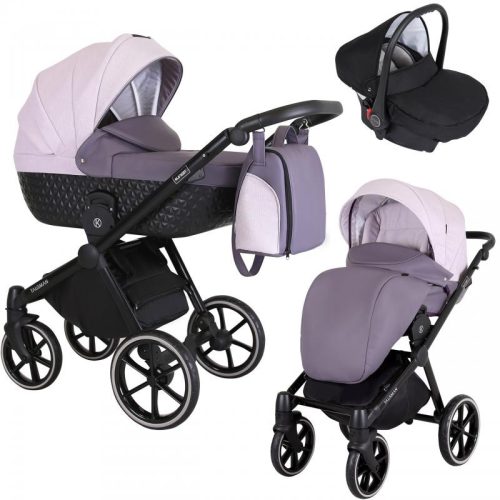 Kunert TALISMAN 3in1 multifunktionaler Kinderwagen - Lila
