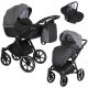 Kunert TALISMAN 3in1 multifunktionaler Kinderwagen - Schwarz/Graphit