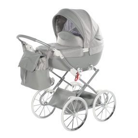 Junama Dolce Mini-Kinderwagen - Silber