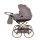 Junama Heart Classic Mini-Kinderwagen - Lila/Mint 