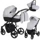 Kunert TIARO 3in1 Multifunktionskinderwagen - Hellgrau (schwarzes Gestell)
