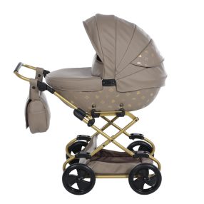 Junama Imperial Mini-Kinderwagen - Beige LAST DARAB