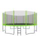 Trampolina ogrodowa SkyRamiz 487cm 16FT dla dzieci Zielony + Akcesoria