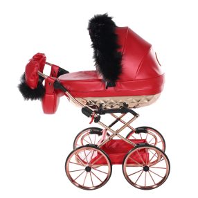 Junama Rudolf Mini-Kinderwagen - Rotes LED-Licht 