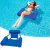 Schwimmender aufblasbarer Wasserschwimmstuhl - Blau
