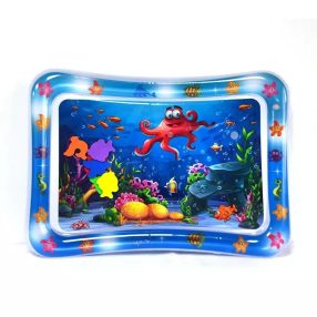   Mit Wasser befüllbare interaktive Spielmatte für Babies 69*50 cm - blau