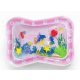 Mit Wasser füllbare interaktive Spielmatte für Babys 62*48 cm - rosa
