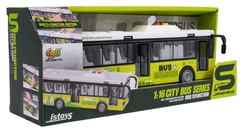 Autobus z Funkcją Świateł i Dźwięku Zielony