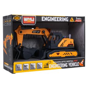 Koparka z Funkcją Dźwięku i Świateł 1:18