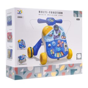   Interaktywny Chodzik 3w1 dla dzieci 18m+ Stolik edukacyjny + Panel sensoryczny + 9 mini zabaw