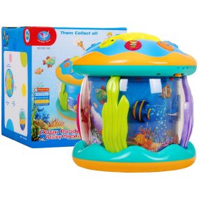   Projektor "Morski świat" dla dzieci 3+ Lampka Pozytywka Ułatwia zasypianie