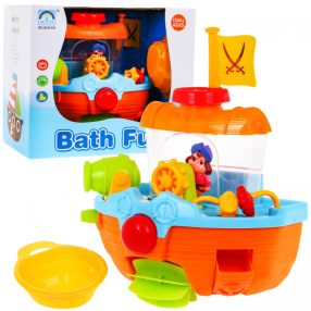   Statek piracki do kąpieli dla dzieci 12m+ Armata wodna Pirat Akwarium